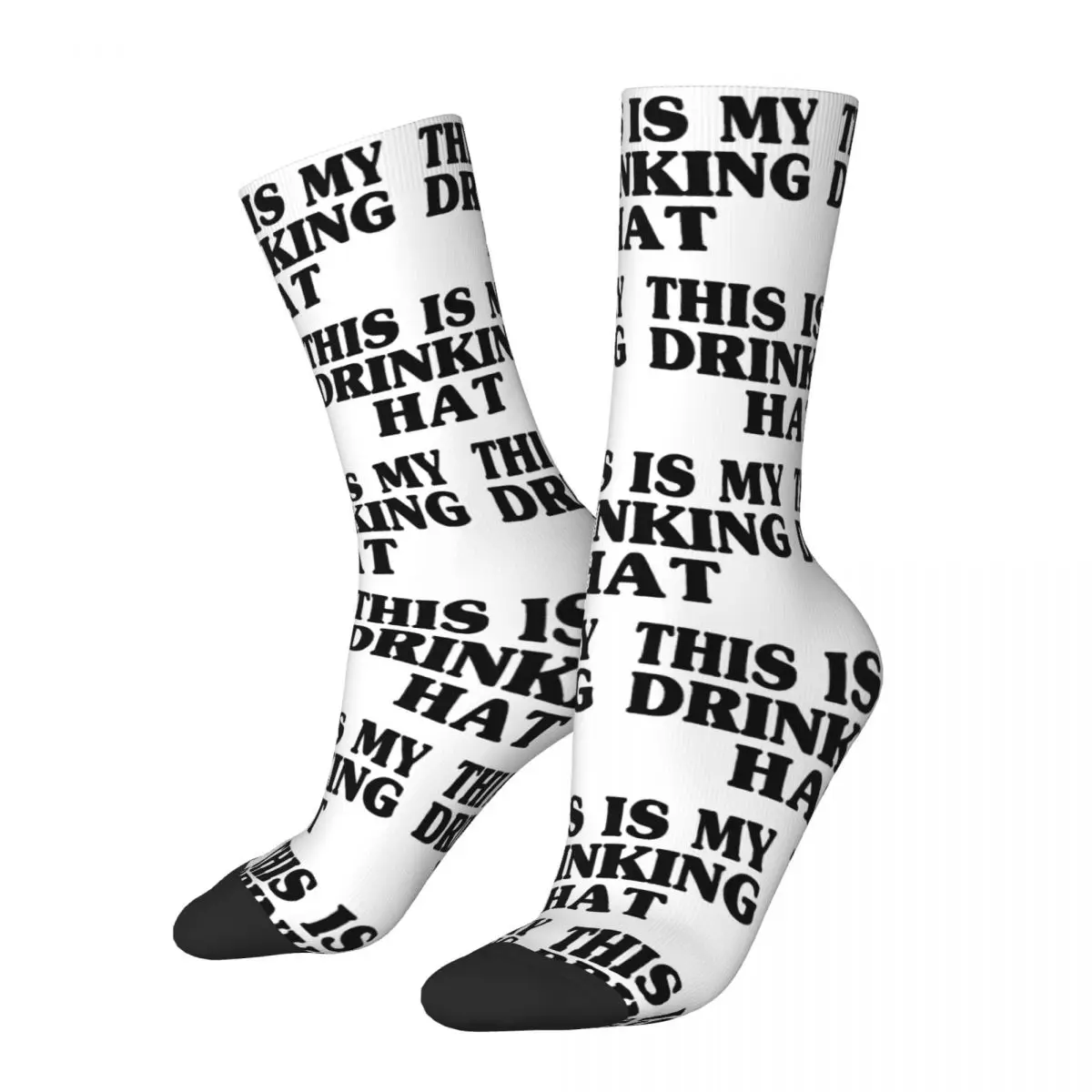 

This Is My Drinking Hat Socks All Season Long Socks Accessories for Man's Woman's Gifts