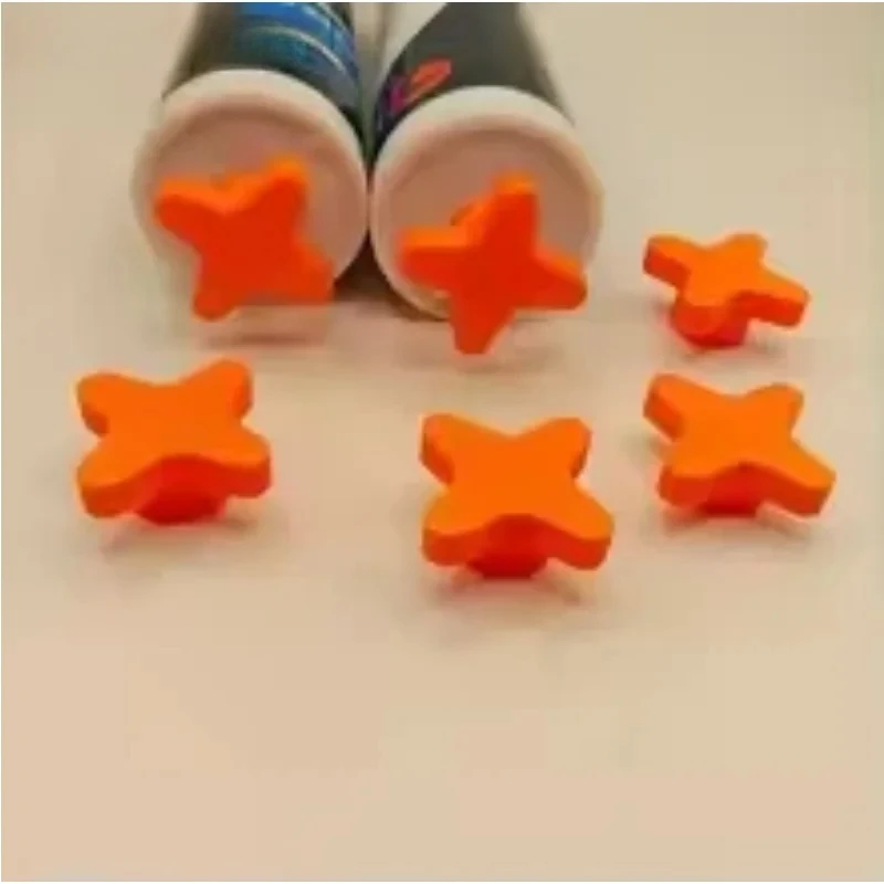 Threaded Sealing Caps Reusable Tube Plugs, Prevent Caulk Tube Drying & Deformation for Standard Caulking Tubes