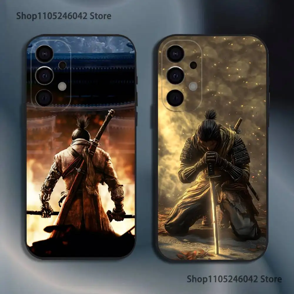 

S-Sekiro Game For Samsung S26,S25,S24,Ultra,S20,S30,Plus,S22,S23,Ultra,Plus,5G Soft TPU Cover Phone Case