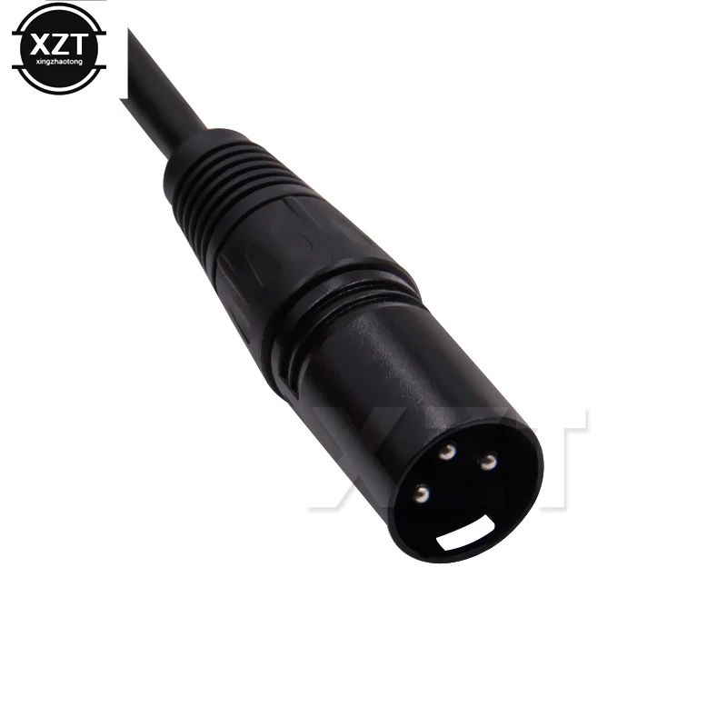 XLR Cable Metal XLR Head Male to Female M/F OFC Audio Cable Shielded For Microphone Mixer 1m 1.8m 3m 4.5m 5m 6m 7.6m 10m 15m 20m