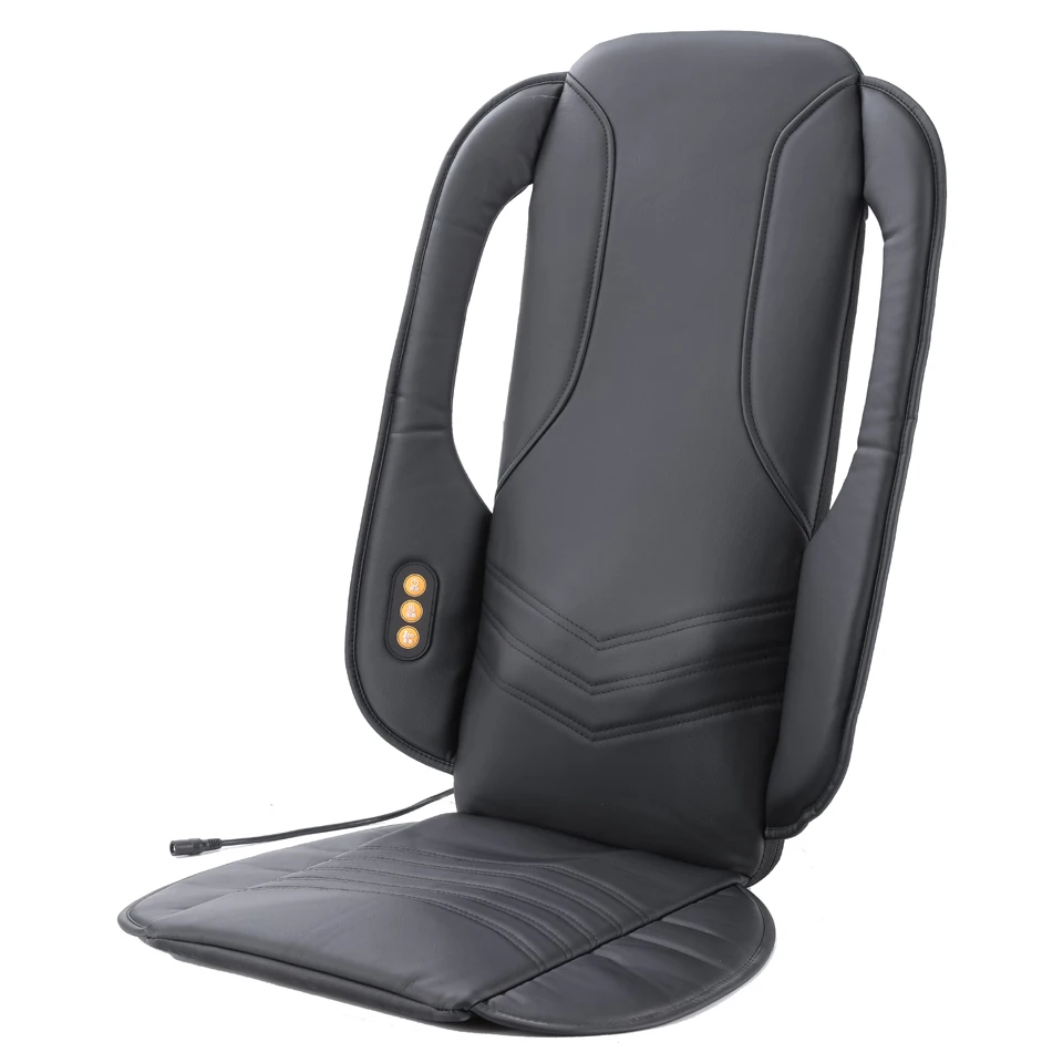 Heating Kneading Roller Shiatsu Full Back Body Massager Cushion Car and Home Car Seat Sofa Use