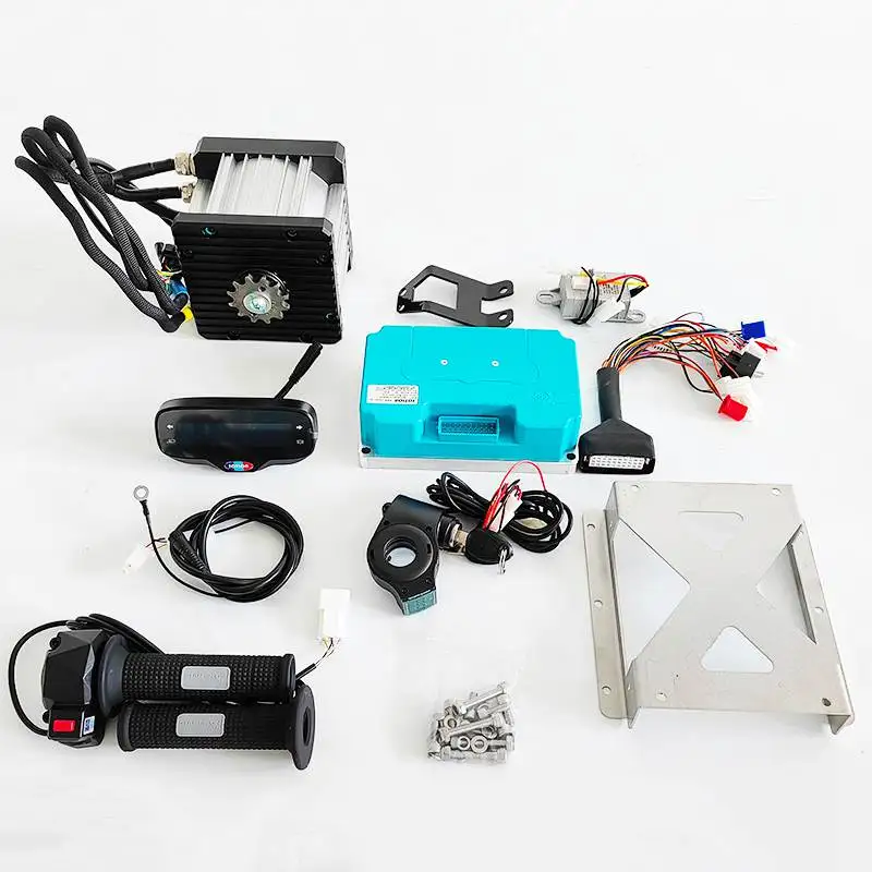 

72V 8KW FW23 MOTOR Kit With Controller Throttle and Display HALL Versions