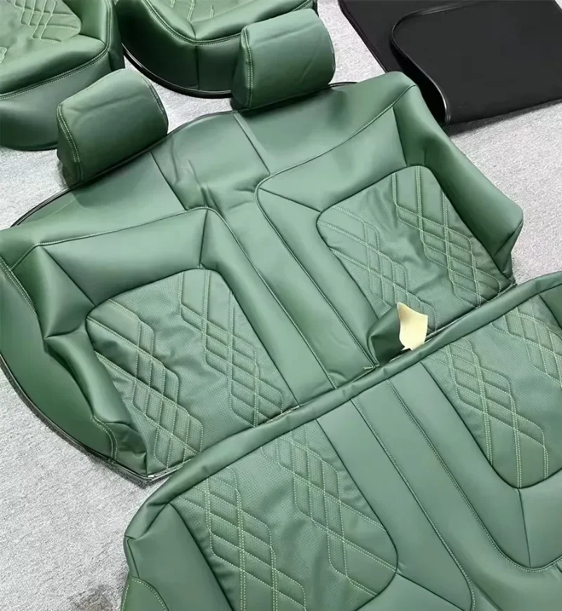 Hot Sale PU Leather Car Seat Covers Factory Price Custom Original Fit for E Class 7 Series Land Cruiser Golf CC A7