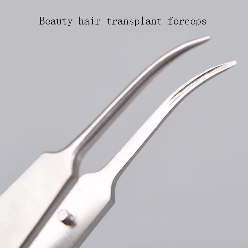 Fue Haar transplantation zange, Hohlband-Haarex traktion zange mit horizontalem Muster, Pflanz zange, Augenbrauen haar zange, sur