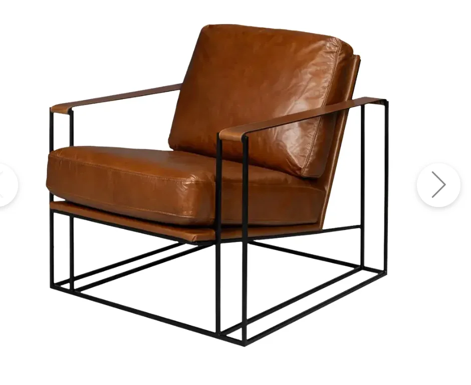 Luxury industrial retro pilot chair recliner leather antique cool furniture suitable for apartments, workshops, living rooms