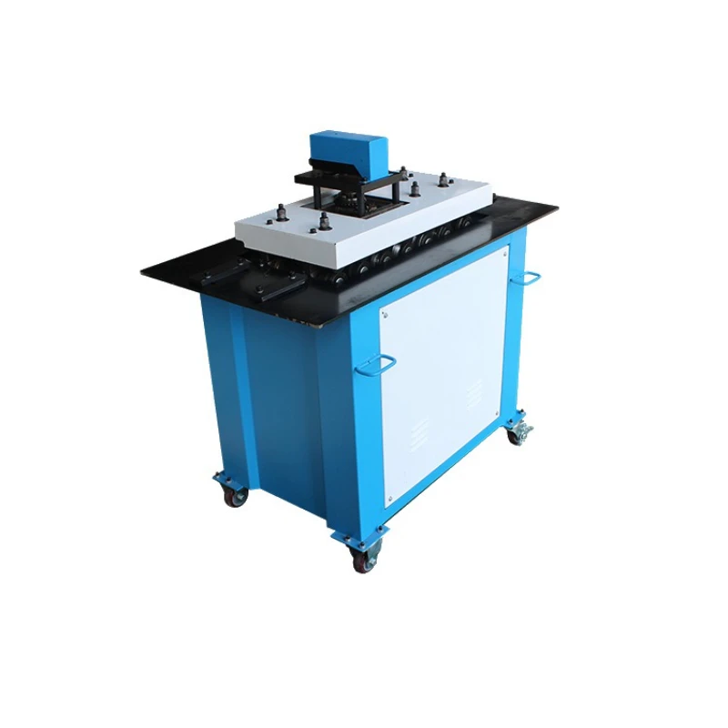 

steel multi-function reel bone machine seven-function white iron sheet galvanized sheet air duct processing edge biting machine