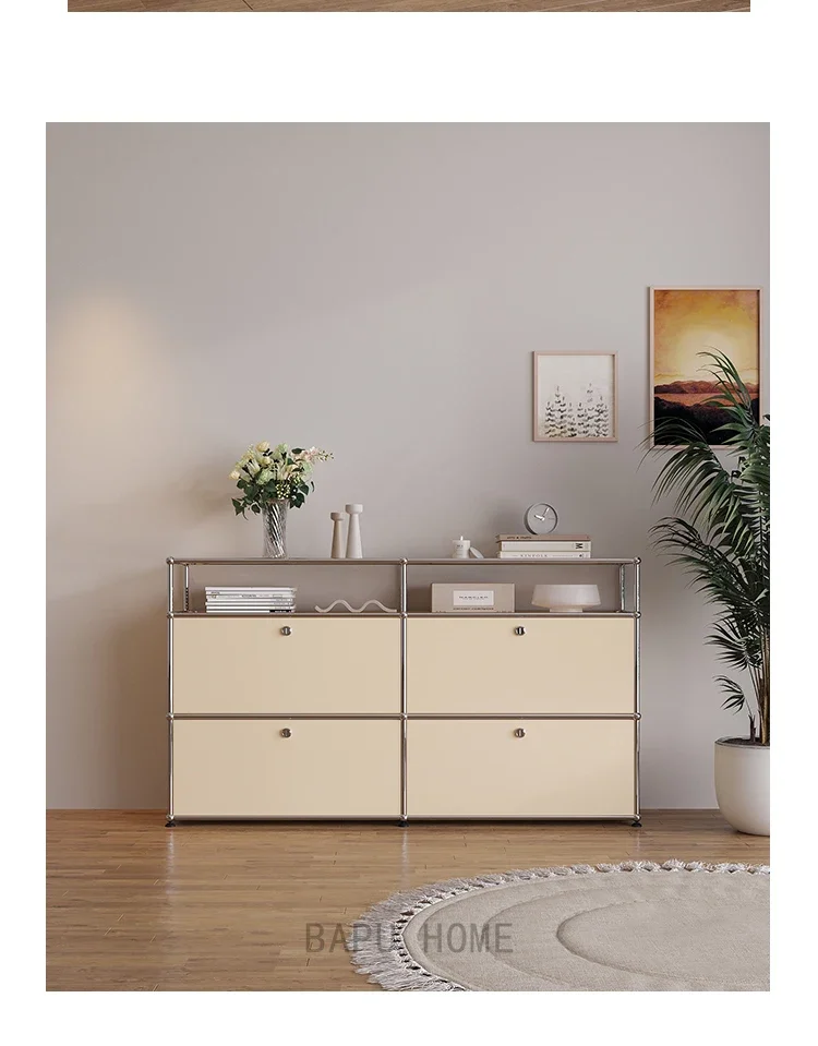 Module Combination Sideboards Cabinet Drawer Living Room Cabinets Side Chest of Drawers Hallway Storage TV Stand Bedroom Cabinet
