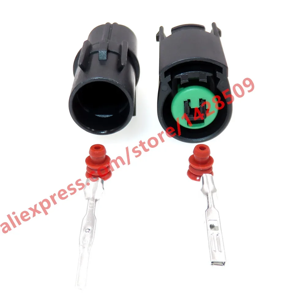 1 Set Kum 1 Pin PB625-01027 PB623-01020 Male Female Auto Electrical Compressor Engine Connector Waterproof Hyundai Mitsubishi