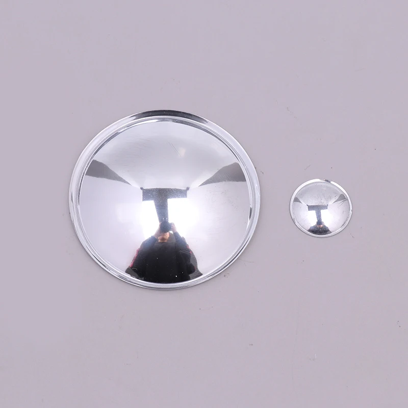 2PCS Speaker Dust Cap Woofer Loudspeaker Dust Cover Bright-Silver 20mm 30mm 40mm 50mm Repair Audio Speaker Accessories DIY