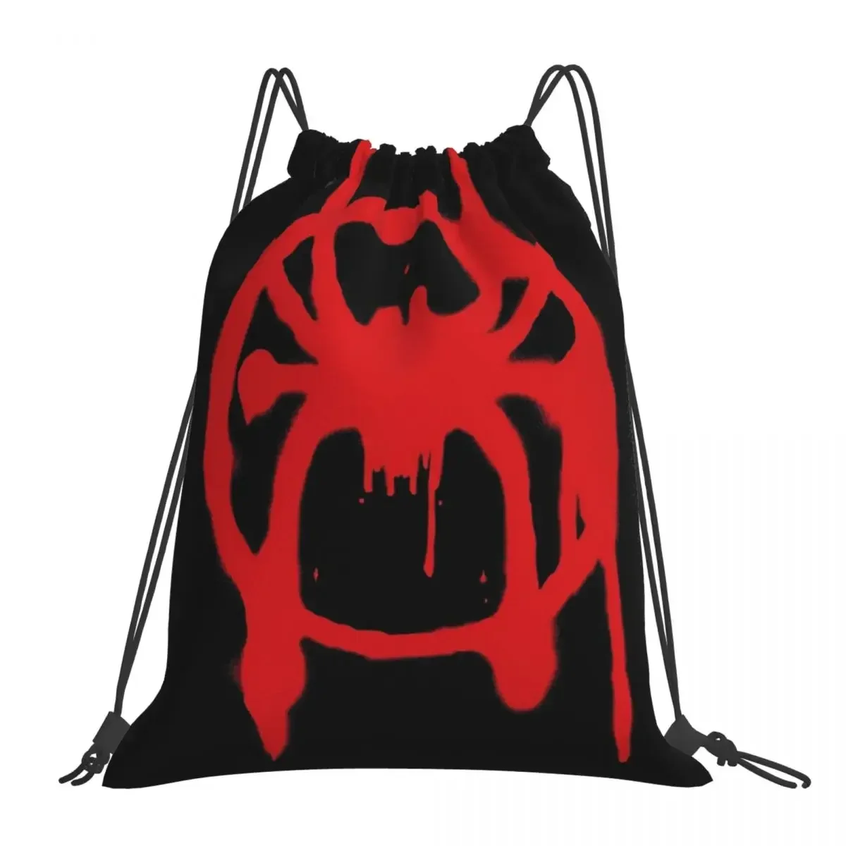 Into The Spider-Verse Backpacks Fashion Drawstring Bags Drawstring Bundle Pocket Sports Bag BookBag For Man Woman Students