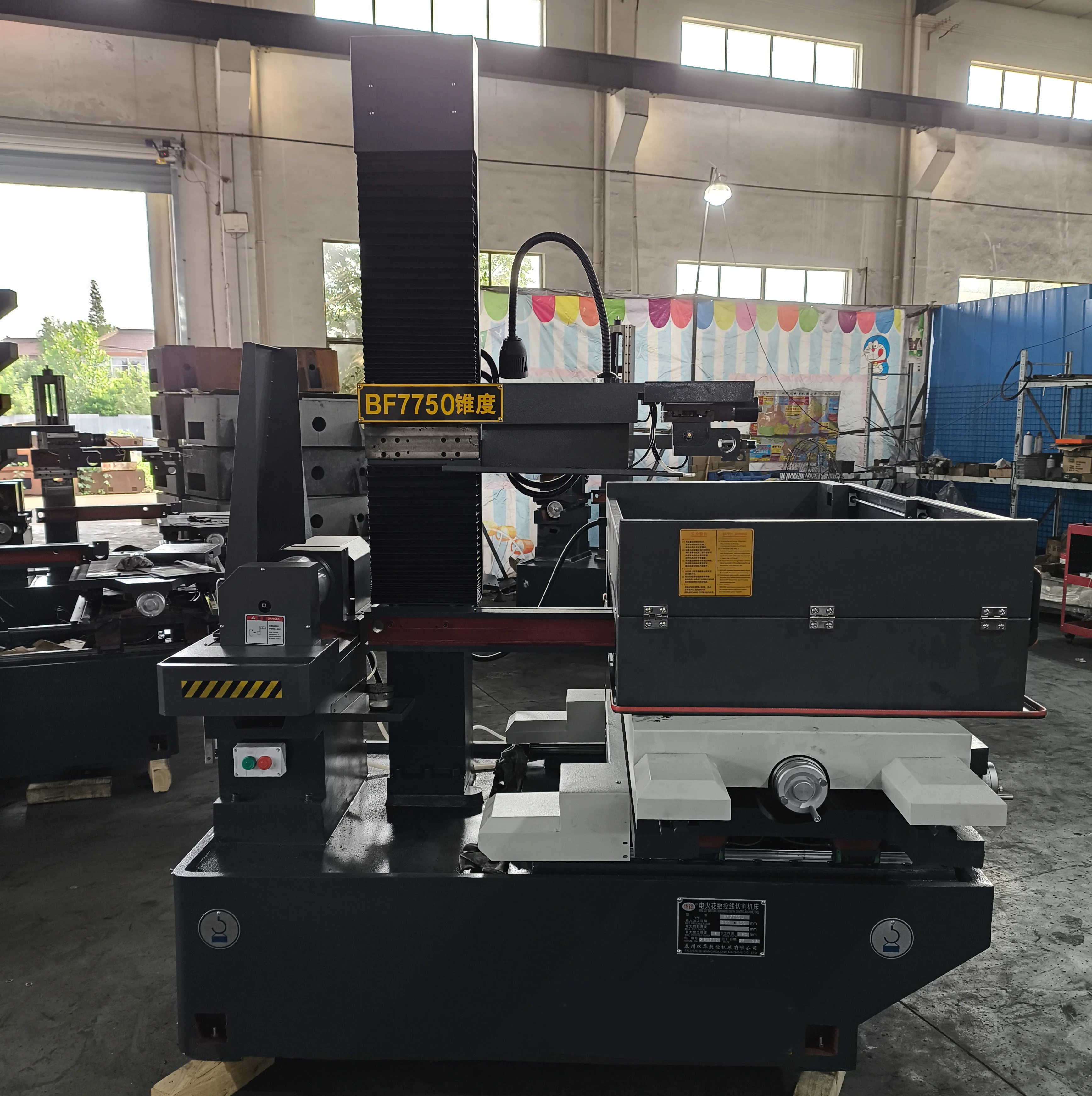 High Performance Medium Speed CNC Wire EDM Machine BF7750 DK7750 CE ISO Certified Factory Direct Price Motor Gear Bearing