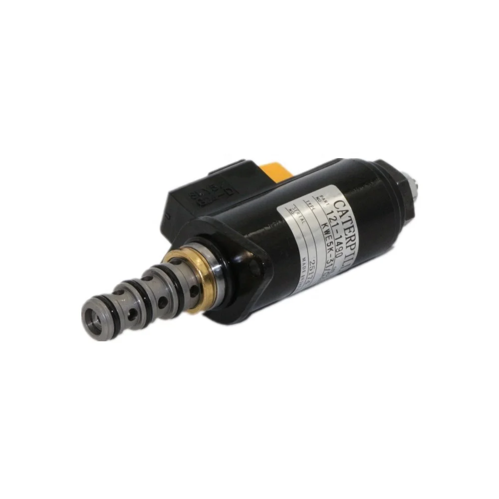 ELIC 121-1490 صمام الملف اللولبي للحفارة لـ E312B E320B C D E325B 121-1490