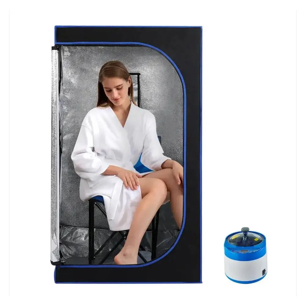 Home Spa Full Body Sauna Tent Folding Sauna 1 Person Portable Sauna Rooms