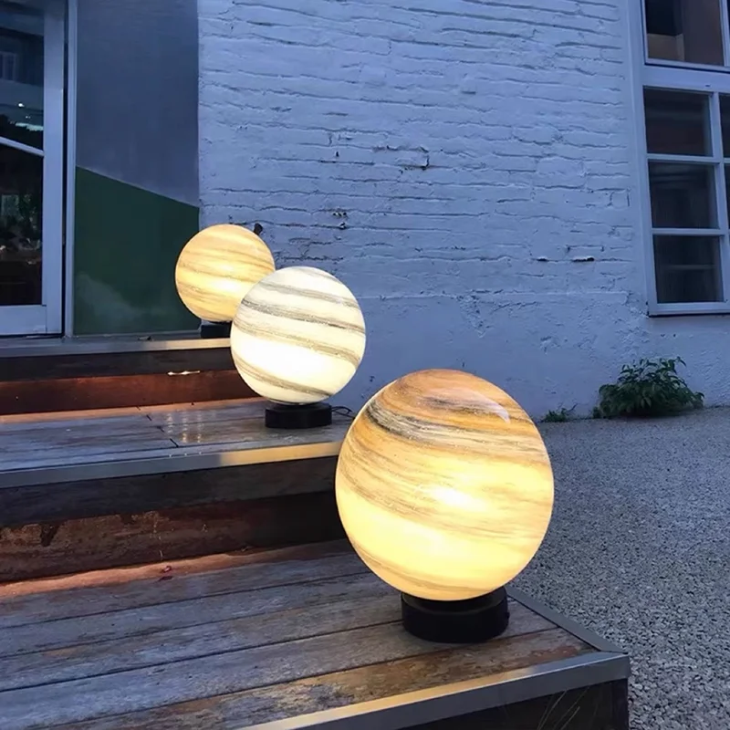 

Luminous spherical lamp lawn solar LED outdoor lighting solar lamp outdoor garden decoration outdoor garden lamp