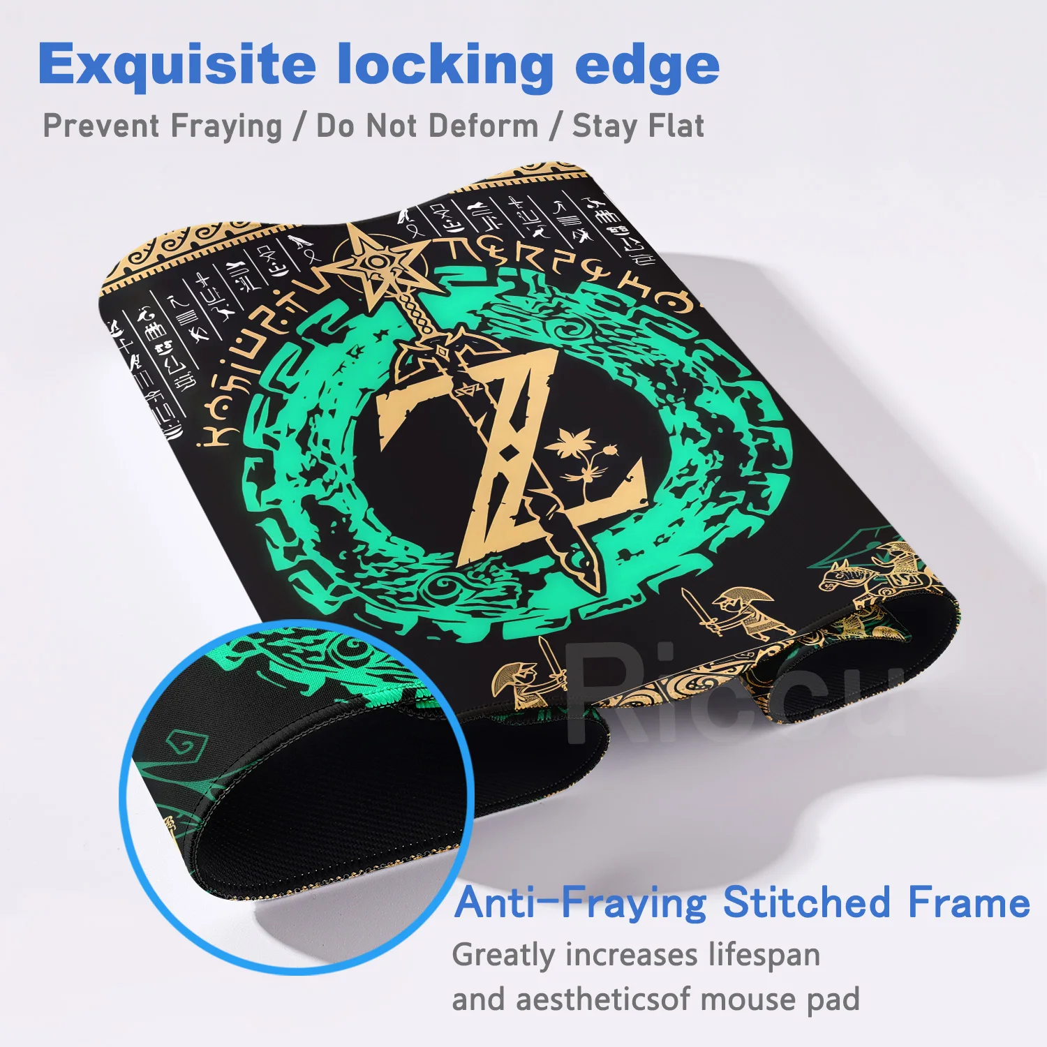 XXL HD Printing Zeldas of Lege - đánh giá và giá Zelda Desk Setup