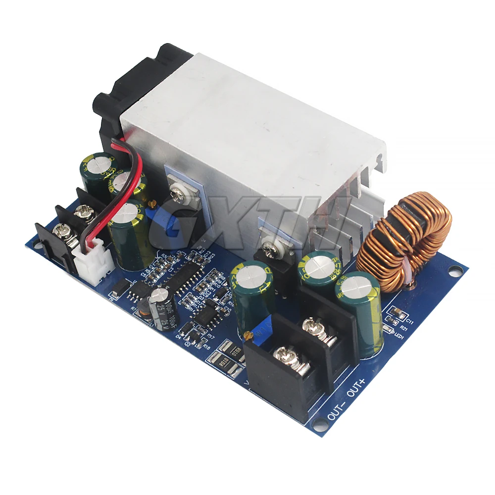 

600W 25A DC12-75V DC-DC понижающий преобразователь постоянного тока Регулируемый регулируемый модуль питания