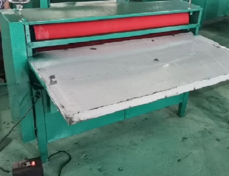 紙ローラー圧着機、段ボール製造機、紙平坦化機