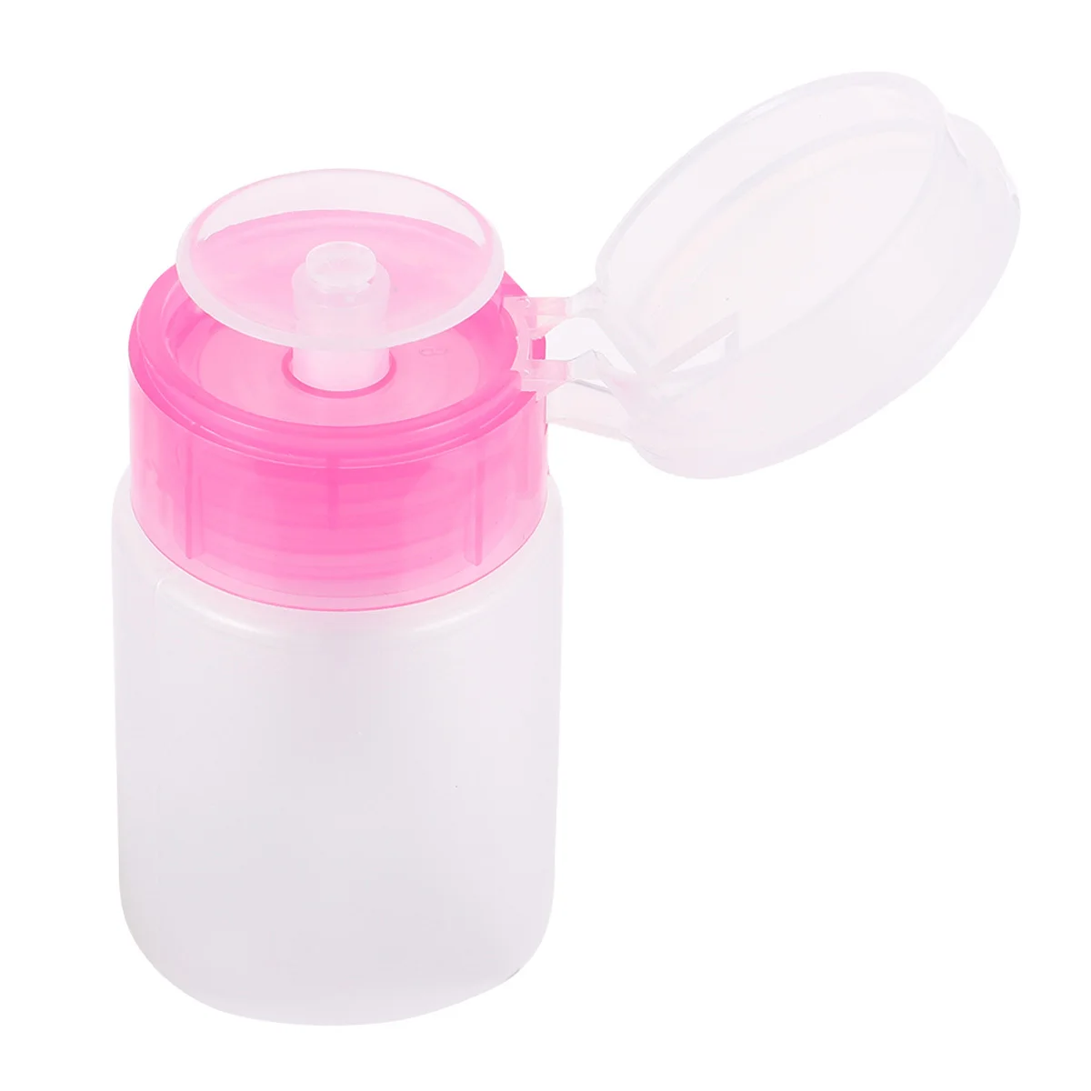 مجموعة أدوات إزالة طلاء الأظافر مكونة من 500 قطعة مناديل صحية ناعمة لتنظيف طلاء الأظافر الفعال مع زجاجة مزيل #1