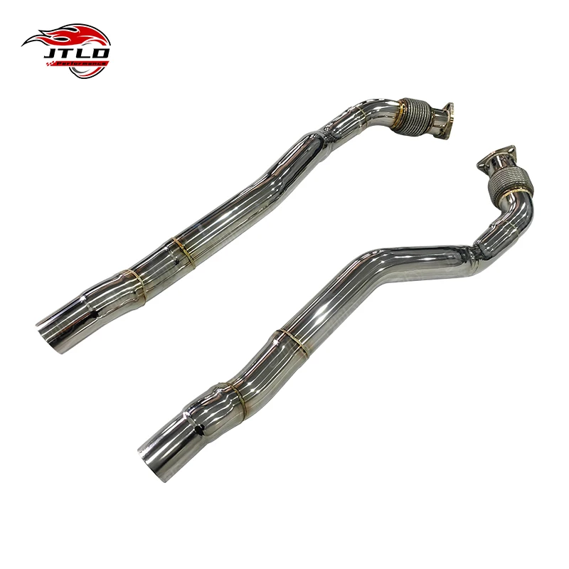 Professional Front Pipe for Audi RS6 C7 Avant 4.0TFSI Quattro 3\