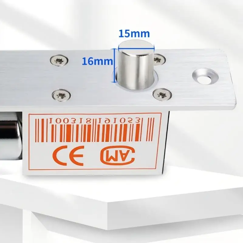 Kunci Baut Listrik Paduan Aluminium Dengan Desain Sirkuit Buka Kunci Mati Listrik Stainless Steel Locktongue Instalasi tertanam untuk Pintu