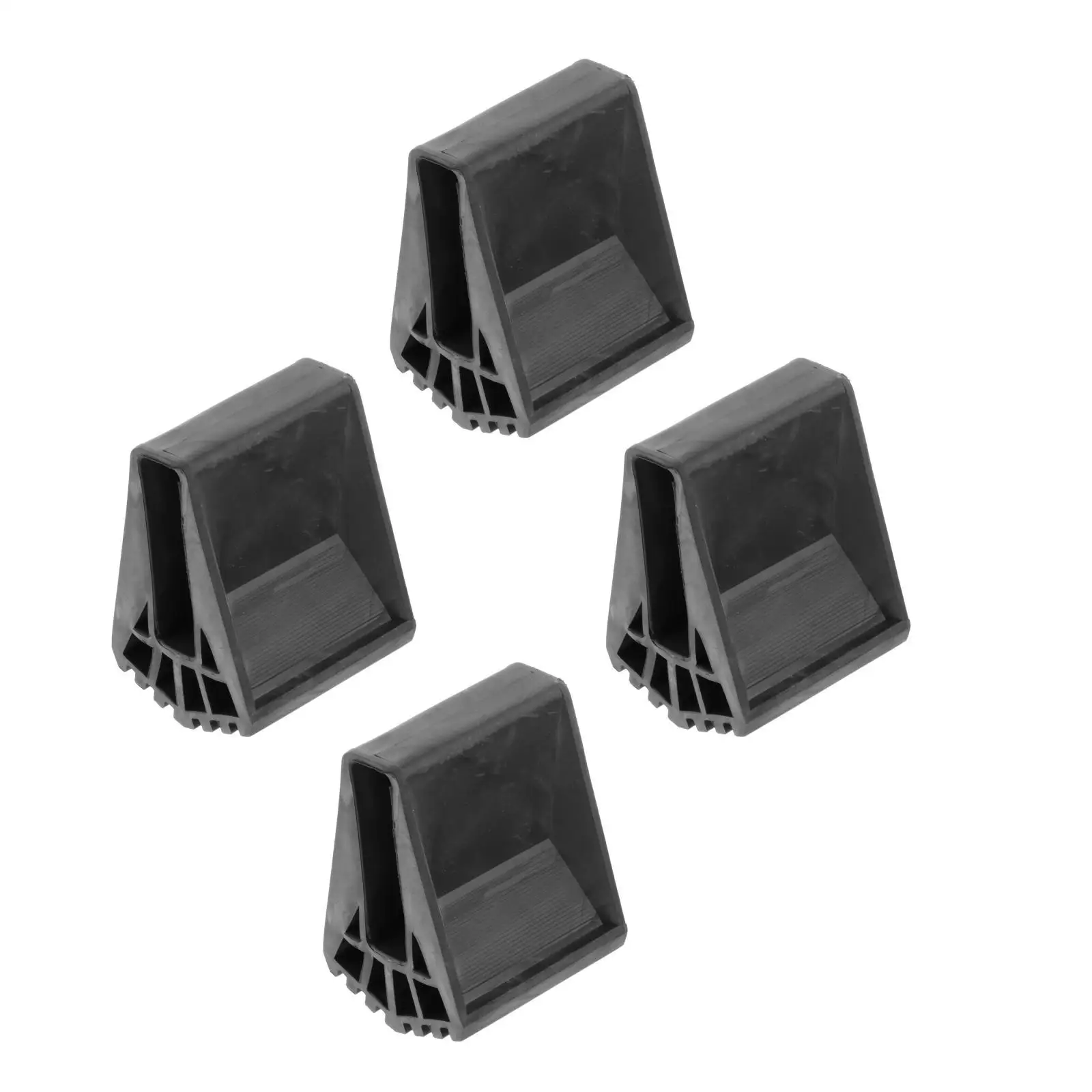 Imagem -03 - Escada de Extensão Antiderrapante Pés Almofadas de Borracha Cover Security Bumpers Conjunto de 4
