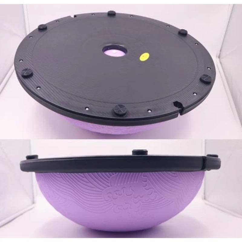 58CM Wave Speed Ball Thickened Balance Fitness Half Sphere Yoga Half Sphere Pilates Half Sphere Fitness Balls Sports