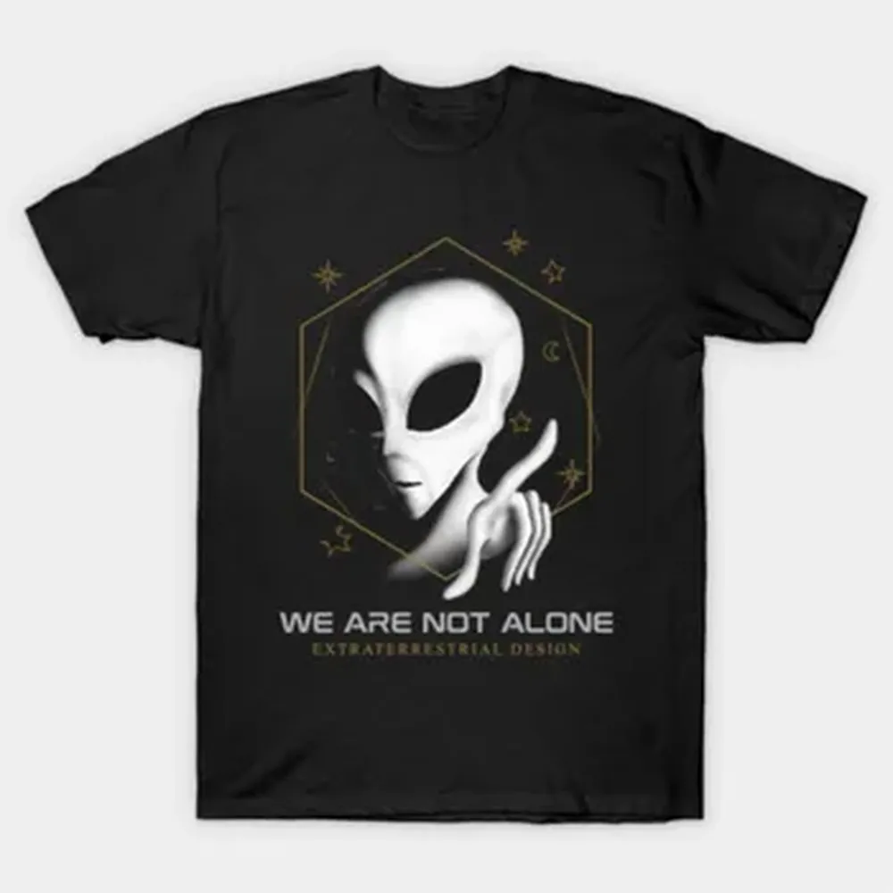 Alien Pointing Meme T-shirt For Men Women 100% Cotton T Shirts Short Sleeve