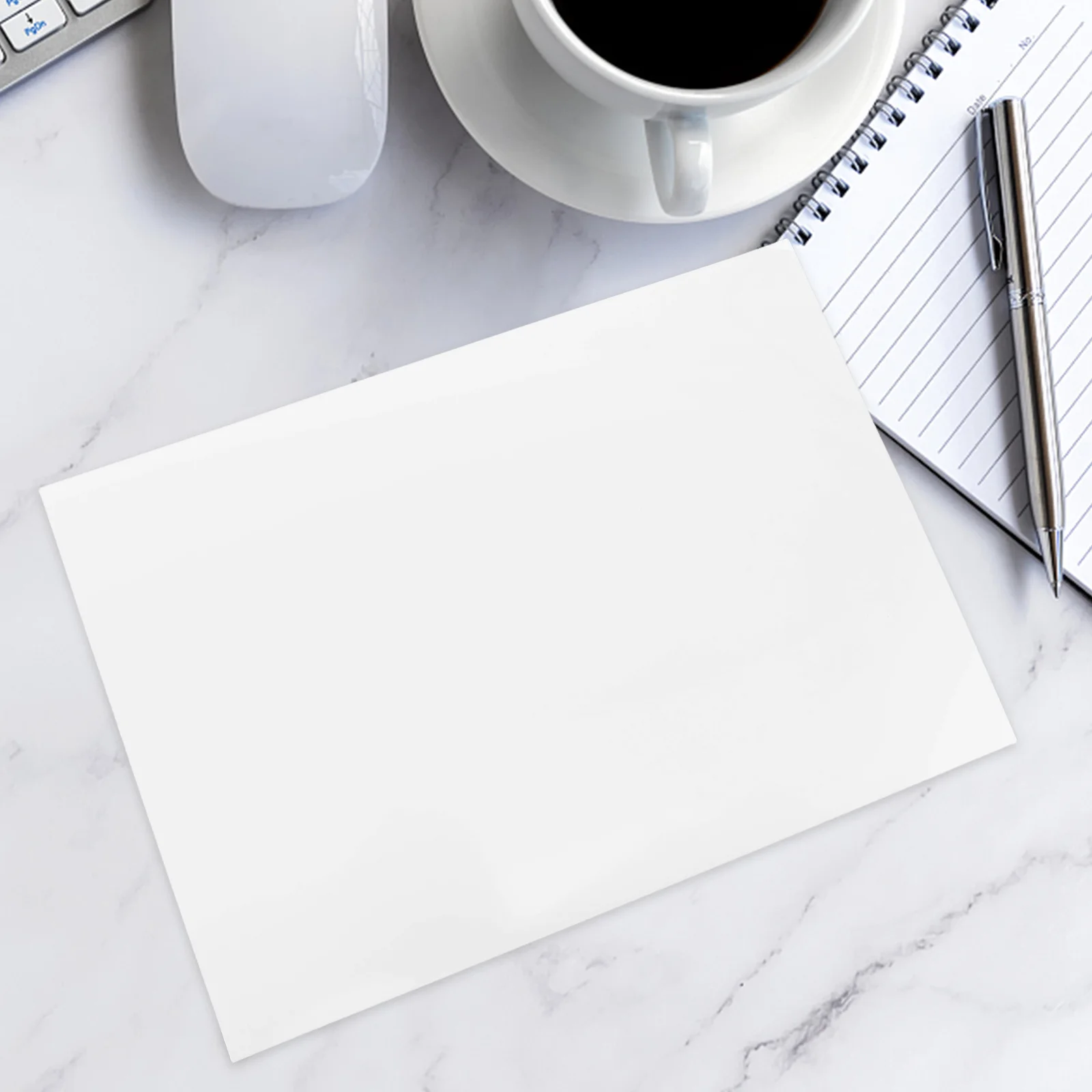 

50 Sheet Transparent Memo Pads for Students Exam Preparation Office Use Note Taking Business Marking Multi-Function