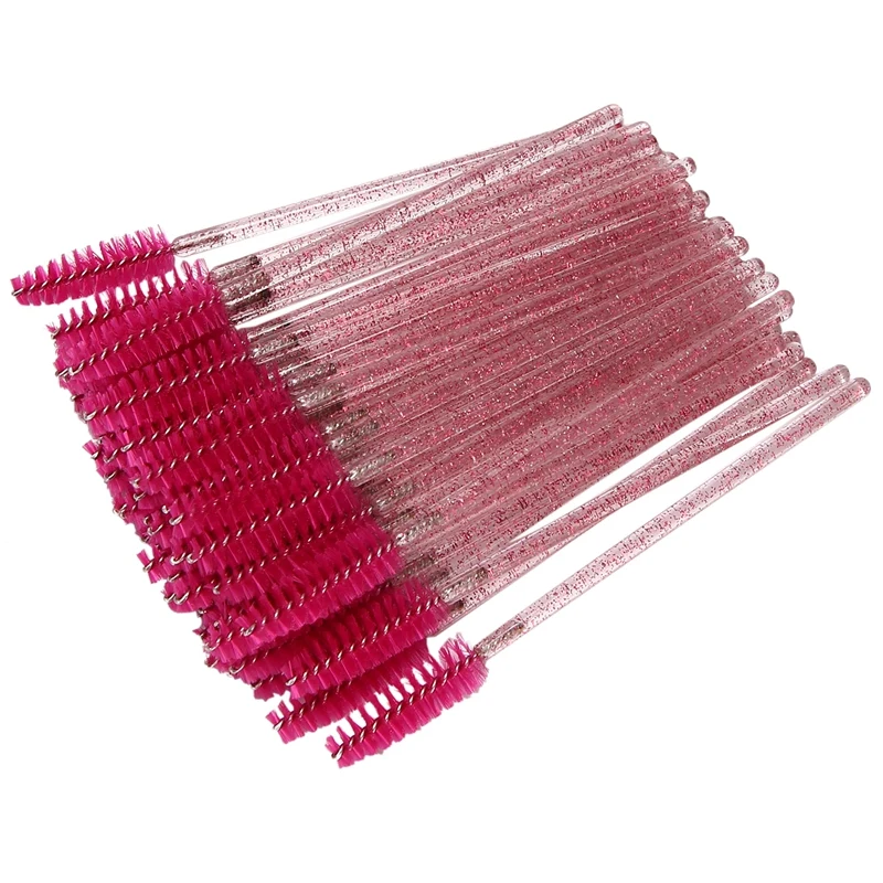 400 Stück Einweg Wimpern pinsel Mascara Zauberstäbe Spoolies für Wimpern verlängerung Augenbrauen und Make-up Pinsel