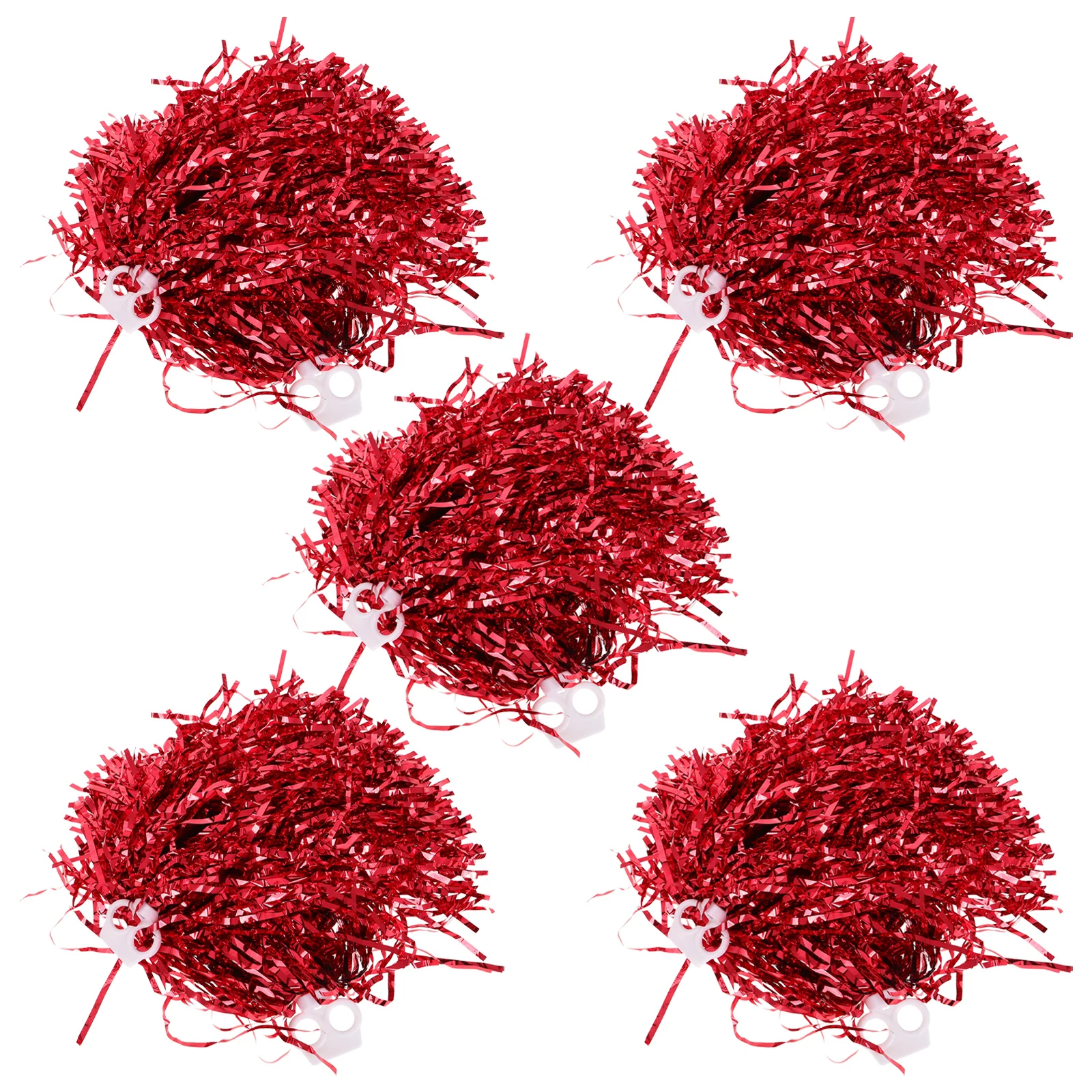 

10Pcs Cheerleading Pom Poms Bright Colors Cheerleading Props for Sports Dance Festival Spirit