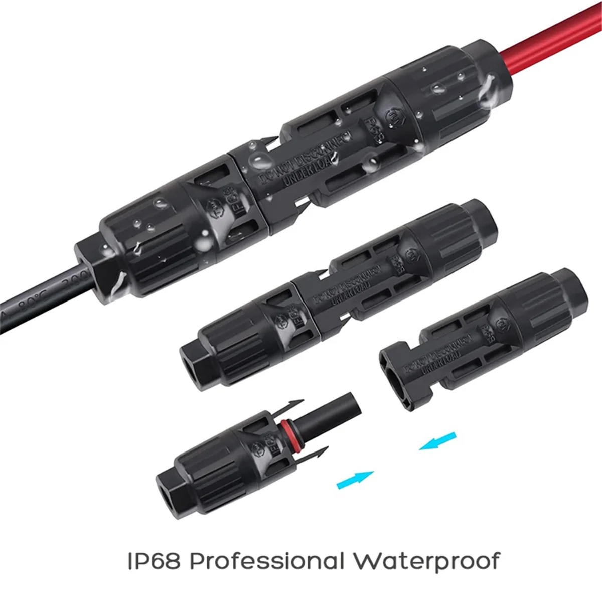Солнечный разъем к кабелю-переходнику XT60i для Ecoflow RIVER 2/RIVER 2 Max/RIVER 2 Pro/DELTA 2/DELTA Max (2000)/DELTA Pro