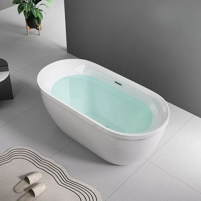 Household environmental protection hotel high-grade acrylic adult baby thermal insulation bathtub tub empty tank