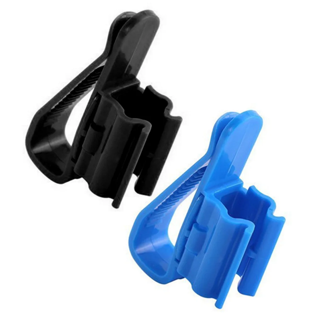 

2pcs Fish Tank Hose Clamps Water Pipe Retainer Mounting Clips Aquarium Fixed Clip Black Compatible Plastic