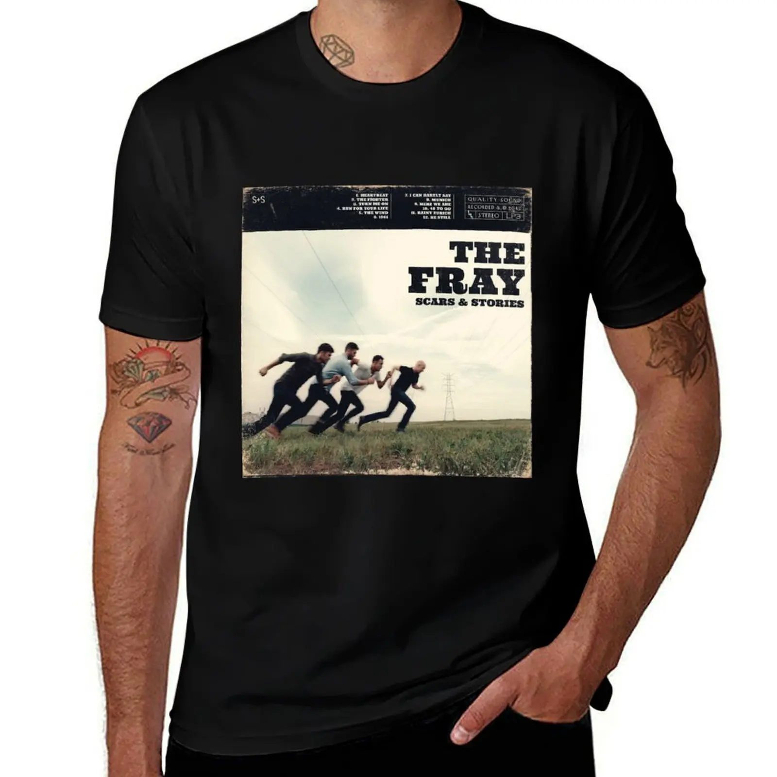 The Fray scars stories T-Shirt Sporty Casual Quick Dry T-Shirt