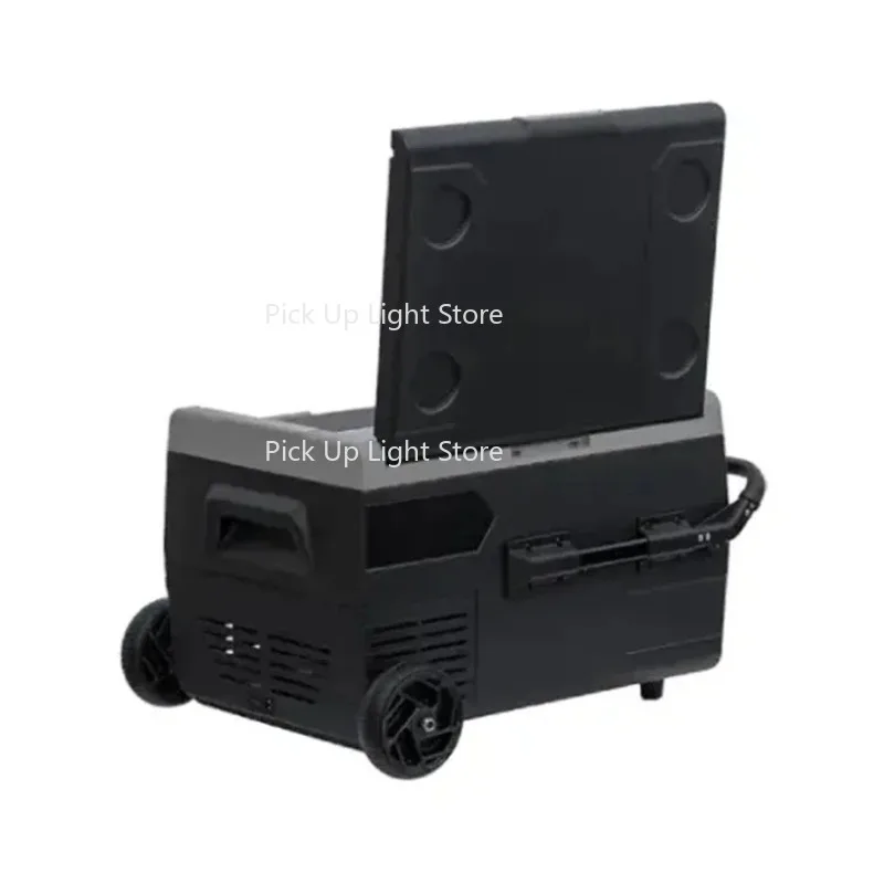 

Высокое качество 50л небольшой портативный 12 В 24 В 220 В холодильники мини кемпинг охлаждение автомобиля лодки холодильник с компрессором для автомобиля