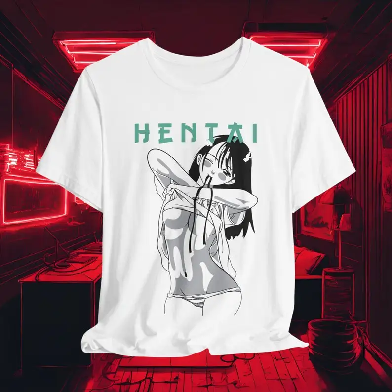 Dessert time T-Shirt, Waifu Anime T-Shirt, Anime Woman Shirt, Anime Shirt,Anime Girl Shirt,girl Tee,waifu shirt,hentai