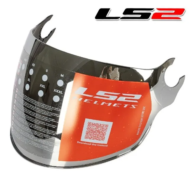 Piezas de repuesto para visera de casco, protector de viento LS2 de 562, flujo de aire