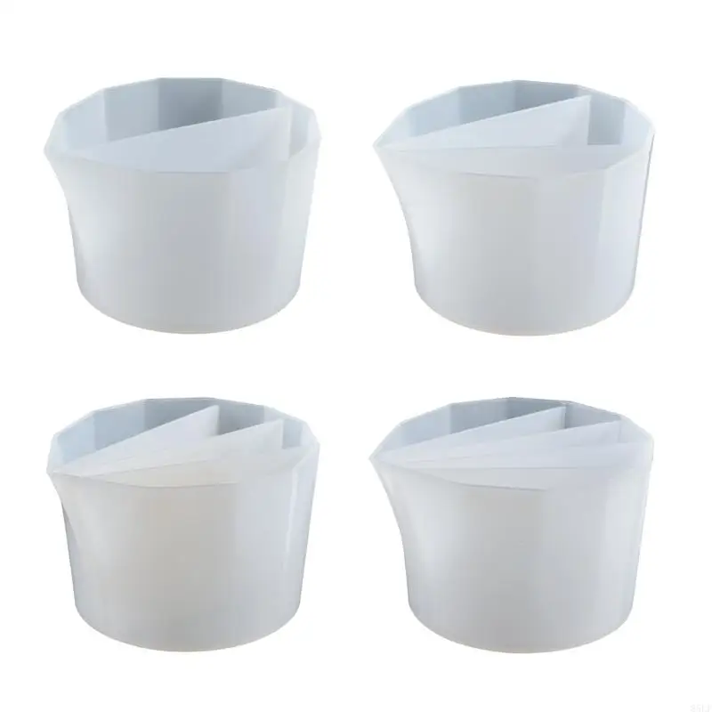 

85LF Silicone Epoxy Resin Mixing Cups Measuring Tool for Color Mixing UV Distributing Cup Equipment DIY Jewelry Tools