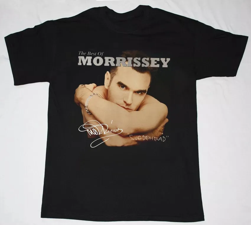 The Best Of Album Morrissey Smiths Suedehead Black Shirt Unisex PP2839