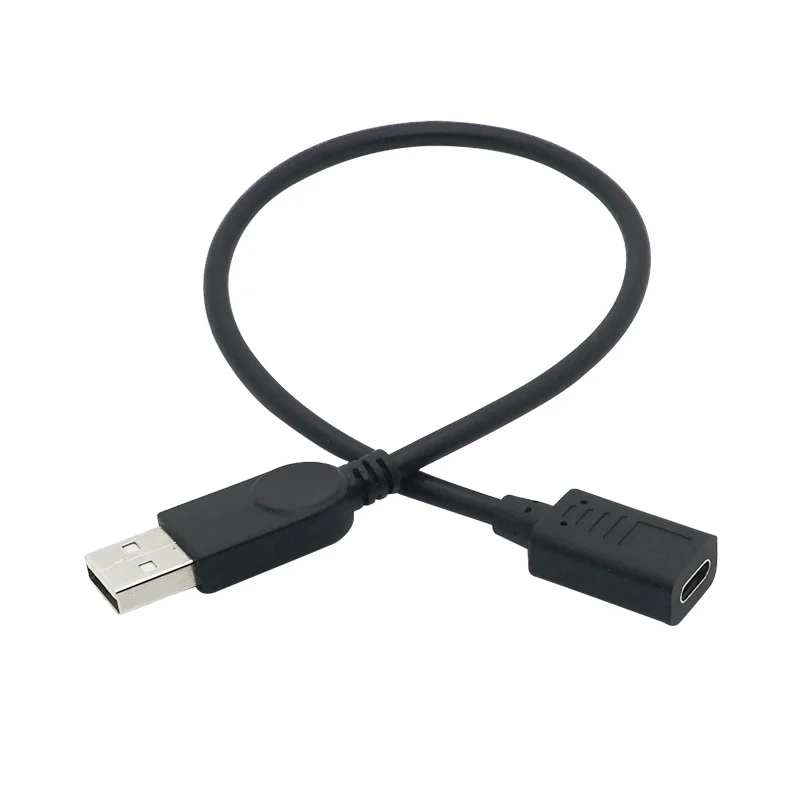 1x Type C «Мама»-USB «папа», разъем для передачи данных и зарядки, кабель для Android мобильный телефон 27 см