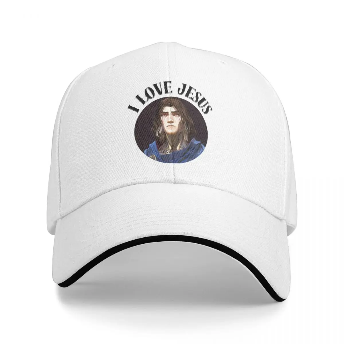 Verano 2025 nuevas gorras de béisbol I Love Jesus Viktor Arcane Meme mercancía para hombres mujeres gorra de camionero gorra de sol ajuste ajustable