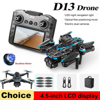 2025 New D13 Drone Professional 4K Camera Aerial Photography with Screen Remote Control Send Memory Card FPV Dron RC Quadcopter
