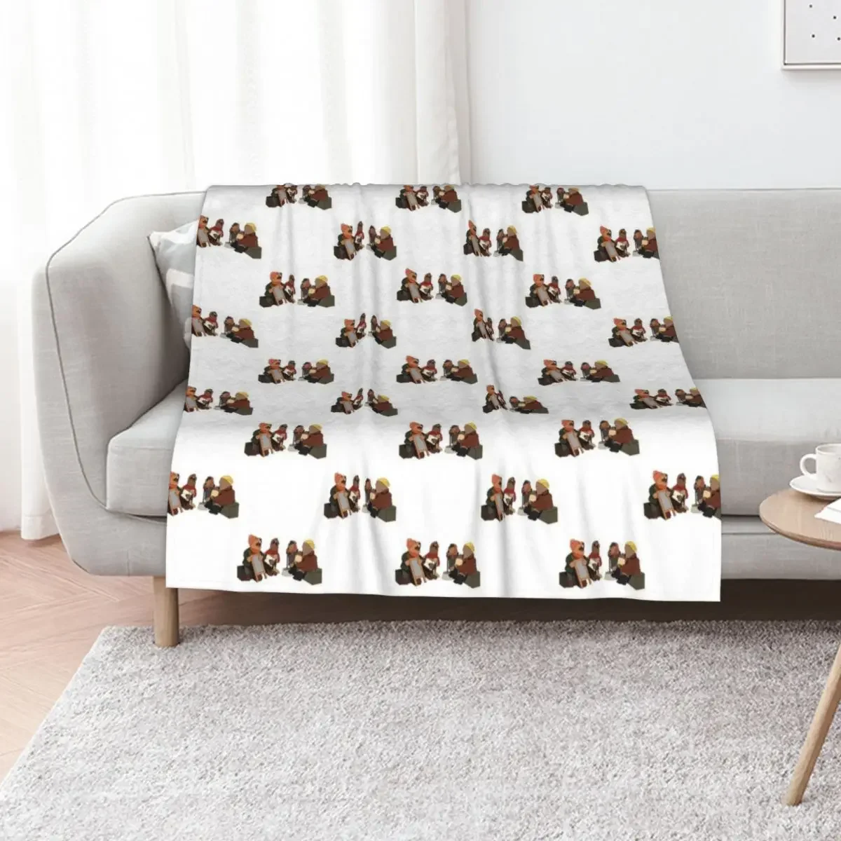 

emmet otters jug band Throw Blanket Multi-Purpose cosplay anime Decorative Beds Loose Blankets