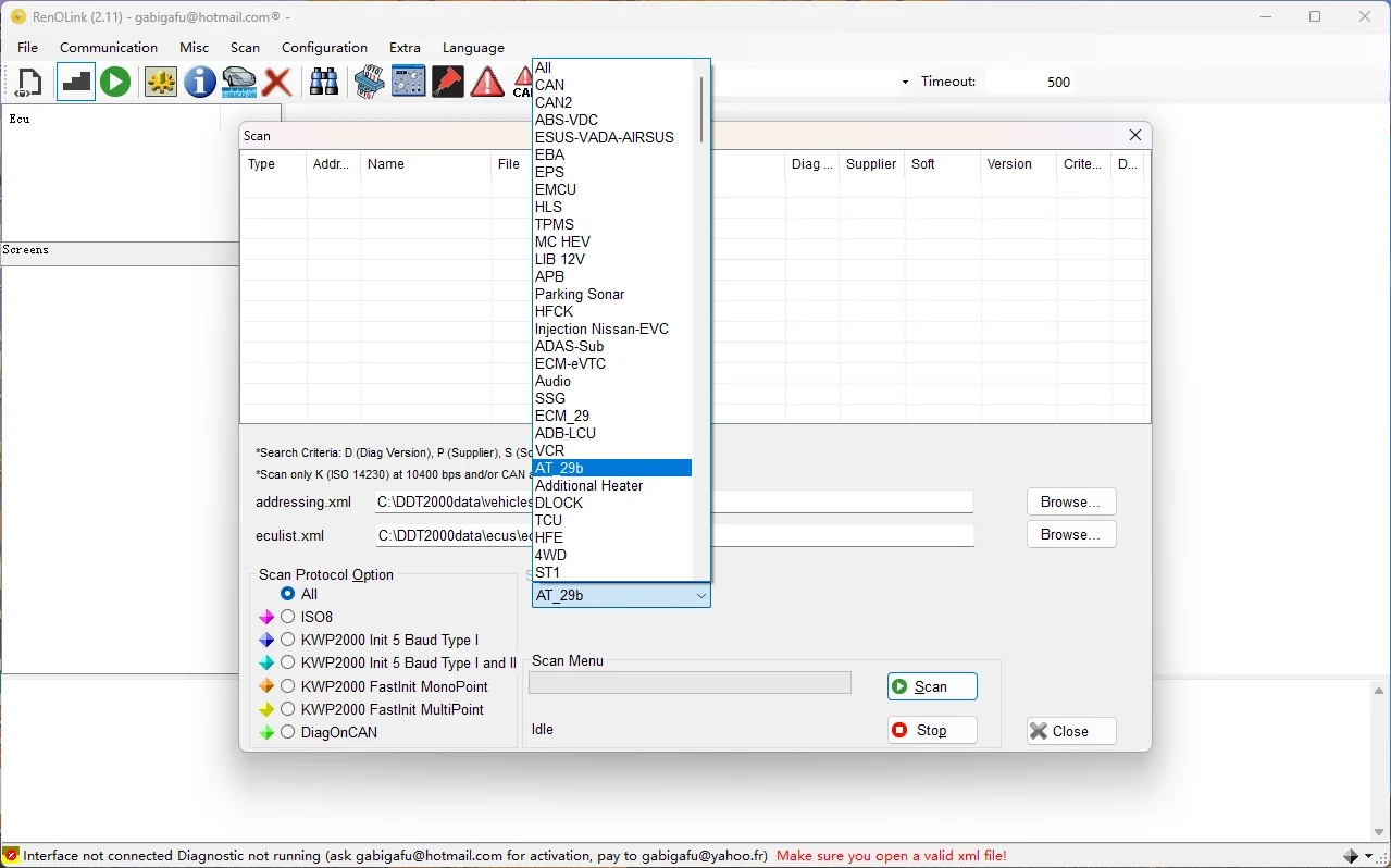 

2025 RenoLink 2.11 nault ECU programming flash memory reading and writing Software
