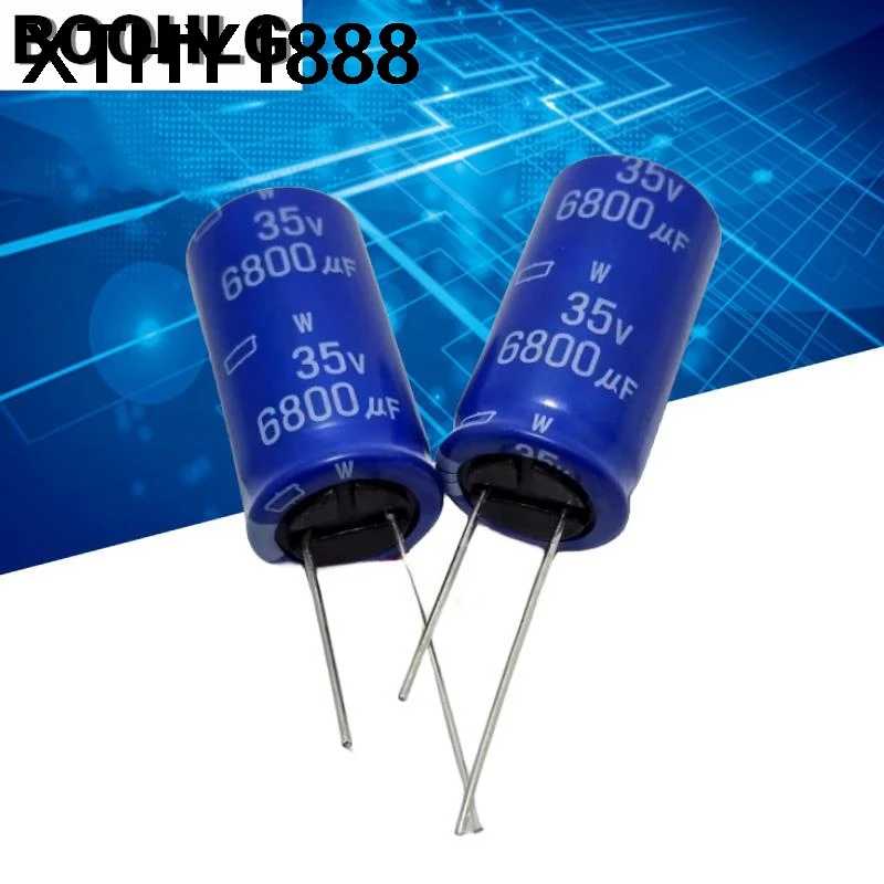 2pcs original imported black diamond blue robe w 63v 3300uf 35v 8100uf 35V 6800uf 35V 3400uf 35V 5600uf 35V 3300uf power amplifi