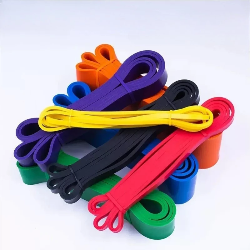 1PC TPE Fitness Resistance Bands Pull Up Assist Band Yoga Strength Training Stretch Bands for Chest Squat Workout