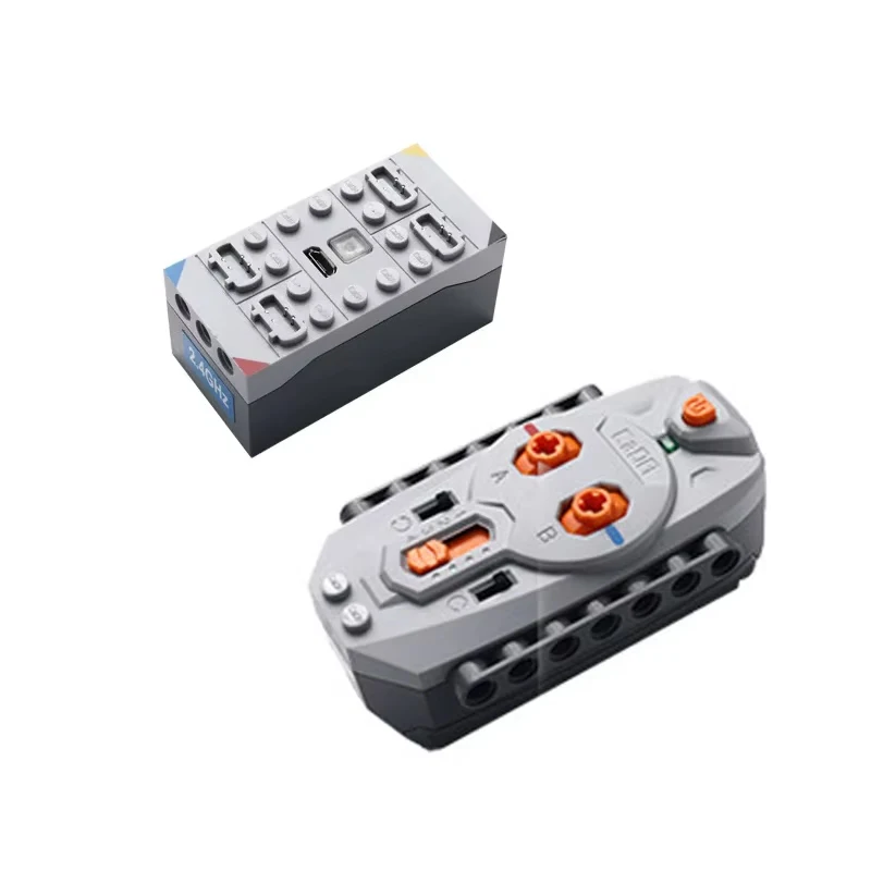 Juego de piezas de motor técnico avanzado CaDA, motores de alto par, funciones de potencia para modelos de coches MOC, compatibles con bloques de construcción