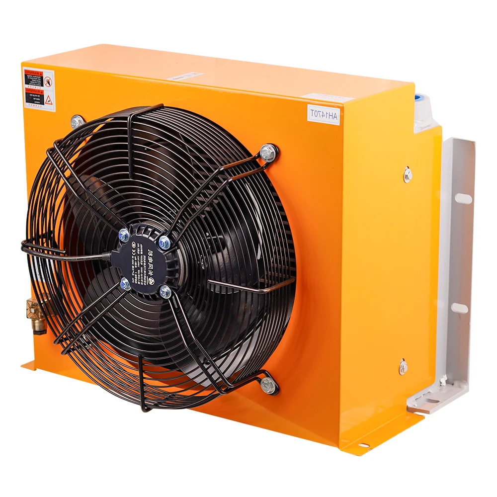 AH1470T-CA Hydraulic Air Cooler 24V/12V/220V/380V Truck-Mounted Crane Modified Fuel Tank Cooling Cooler Air-Cooled Oil Radiator