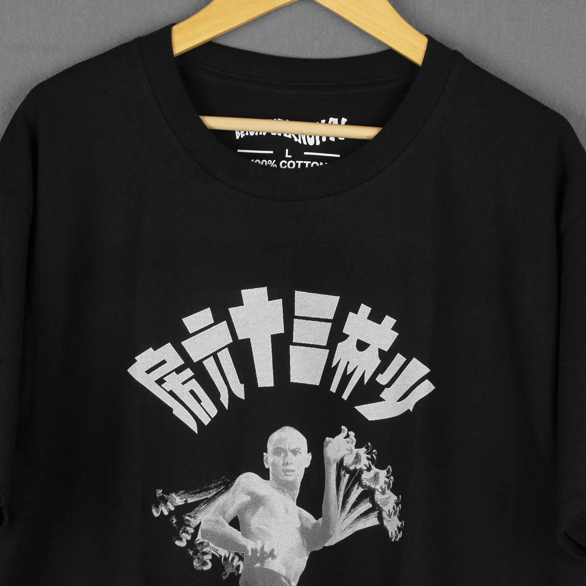 36番目の部屋の綿のTシャツ,中国の香港のカンフー映画,チアホイとジンの8つの図,ポールファイター,Tシャツ