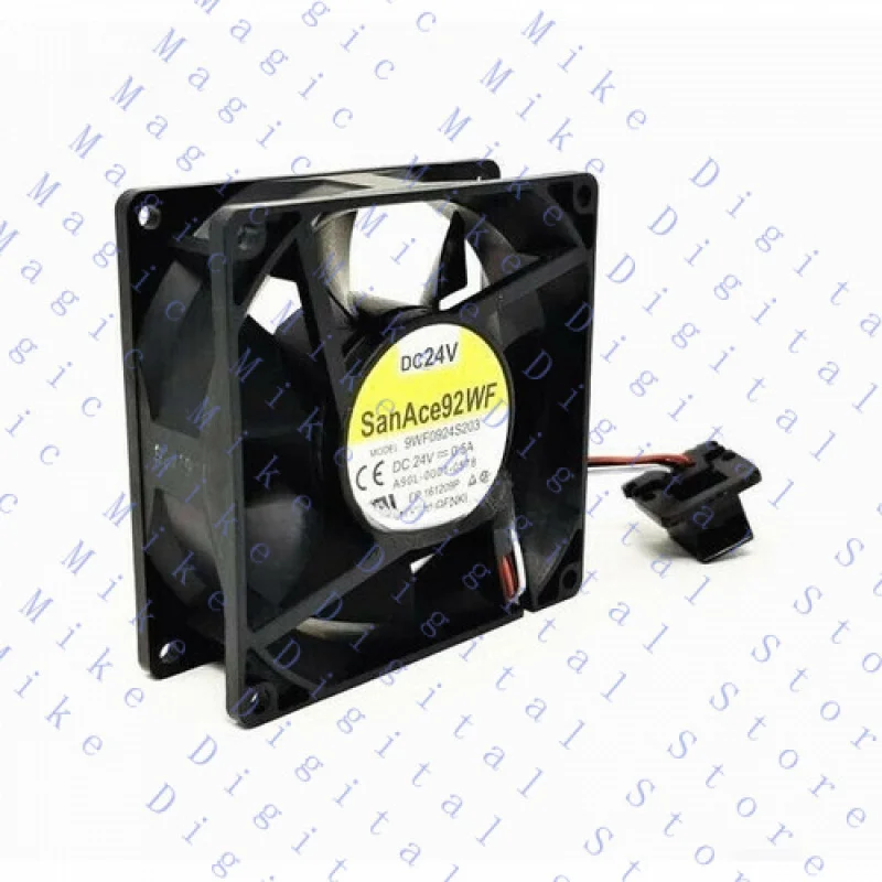 UU  1PC 3pin  A90L-0001-0578 cooling fan  9WF0924S203 DC 24V 0.5A 90*90*32mm